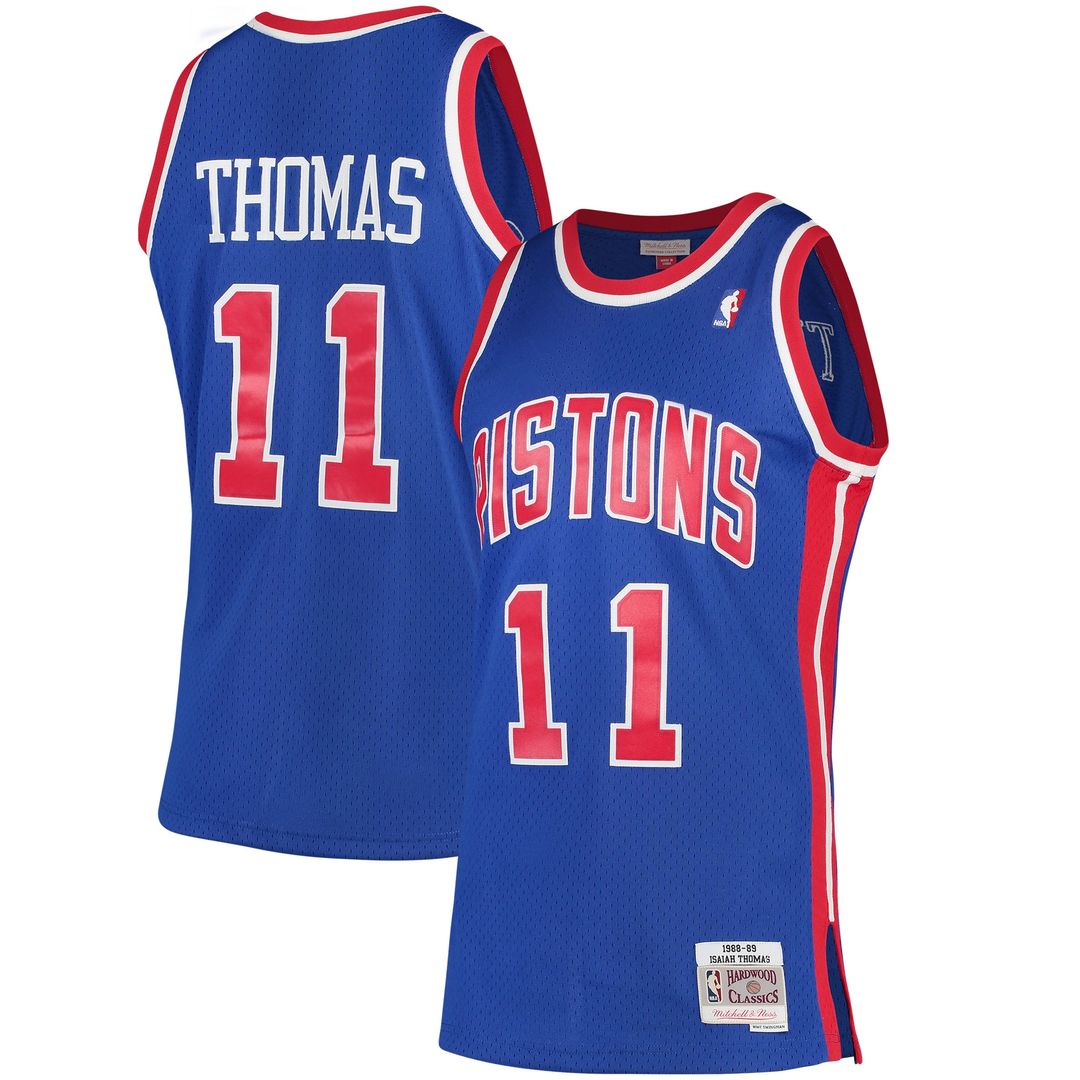 Detroit Pistons Isiah Thomas Mitchell & Ness 1988/89 product image 1
