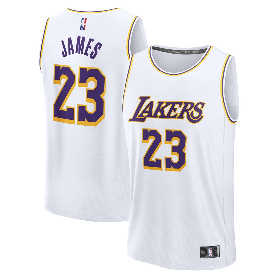 Los Angeles Lakers LeBron James Fanatics Fast Break Replica product image 1
