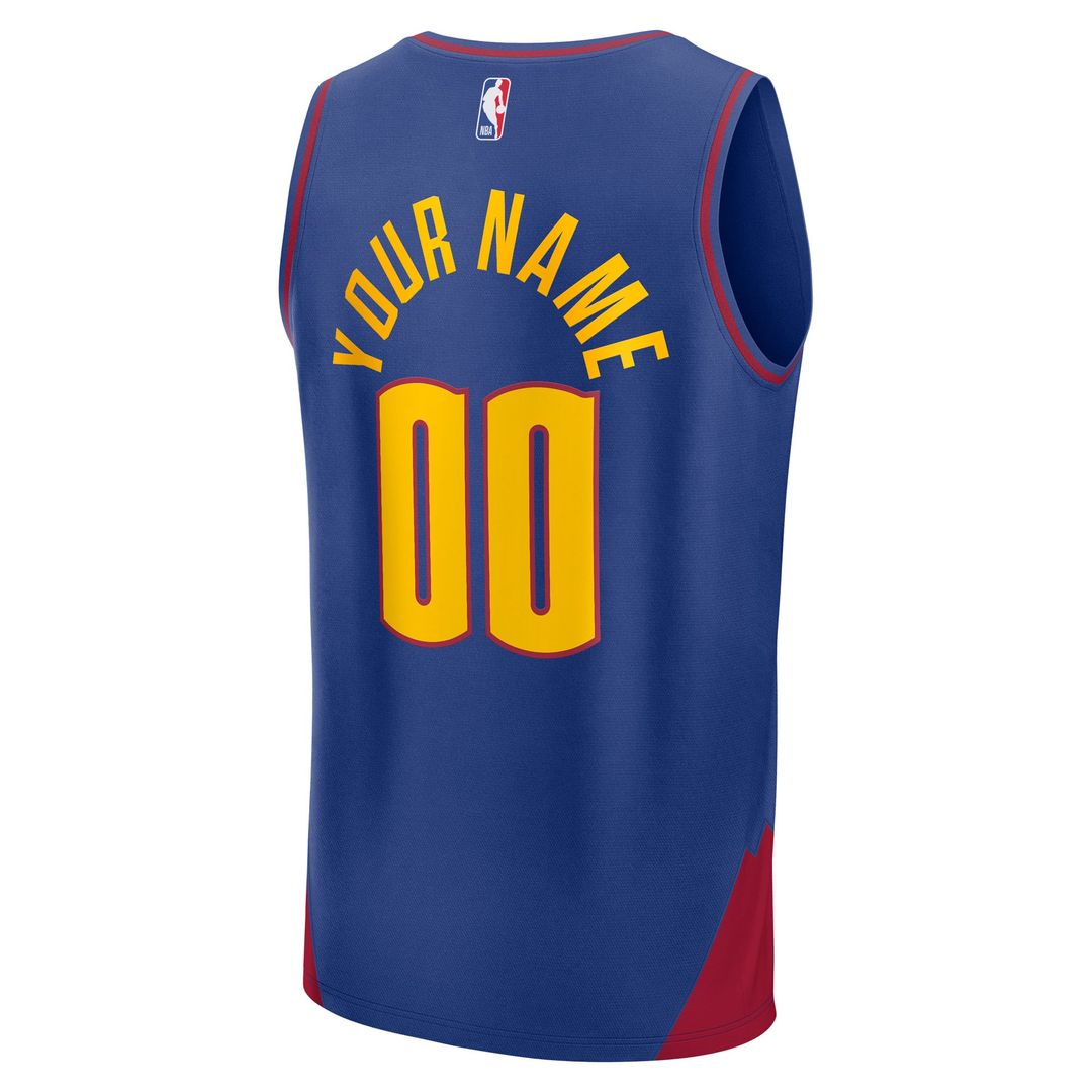 Denver Nuggets Fanatics Youth Fast Break Custom Replica product image 6