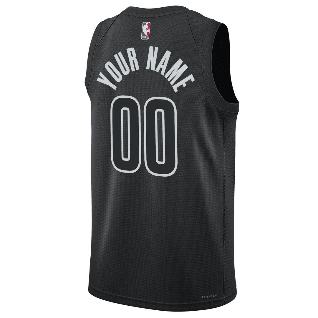 Brooklyn Nets Jordan Brand Unisex 2022/23 Swingman Custom product image 3