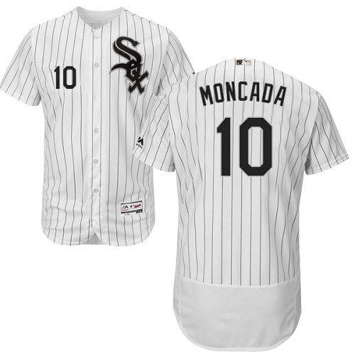 Chicago White Sox Yoan Moncada Majestic Home White Flexbase Authentic Collection Player Jersey product image 1, provided for