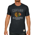 Chicago Blackhawks Charcoal Established Short Sleeve T-Shirt for Men product image 1, provided for visual reference and
