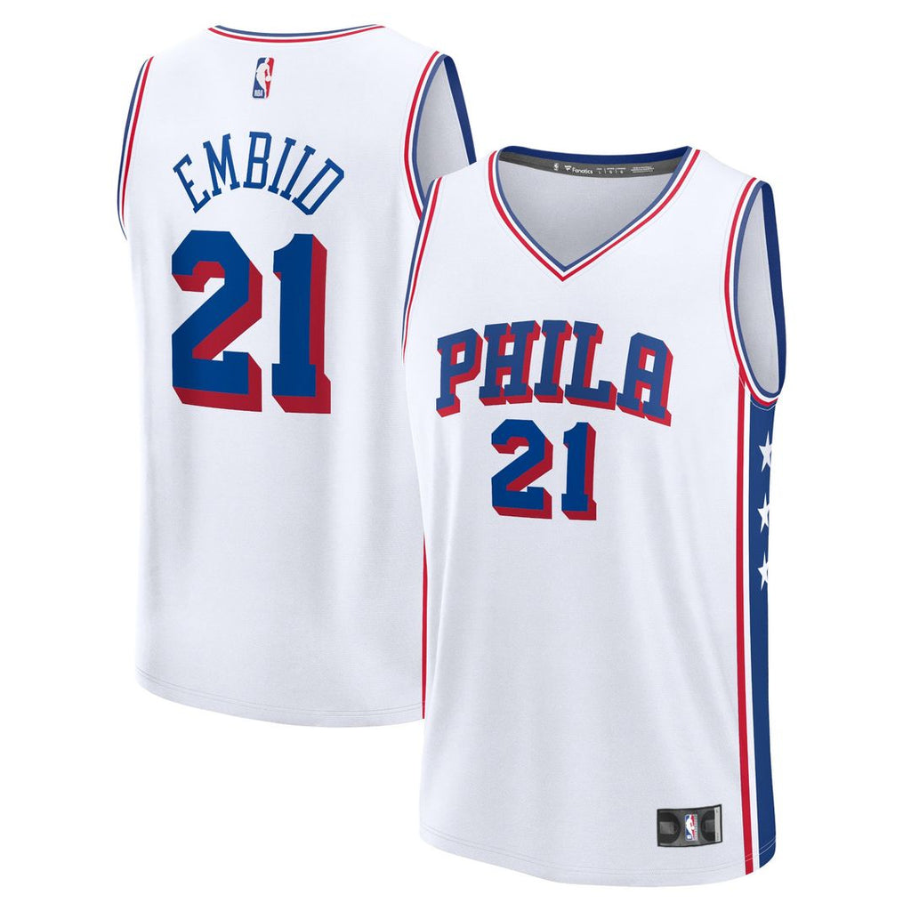 Philadelphia 76ers Joel Embiid Fanatics Fast Break Replica product image 1