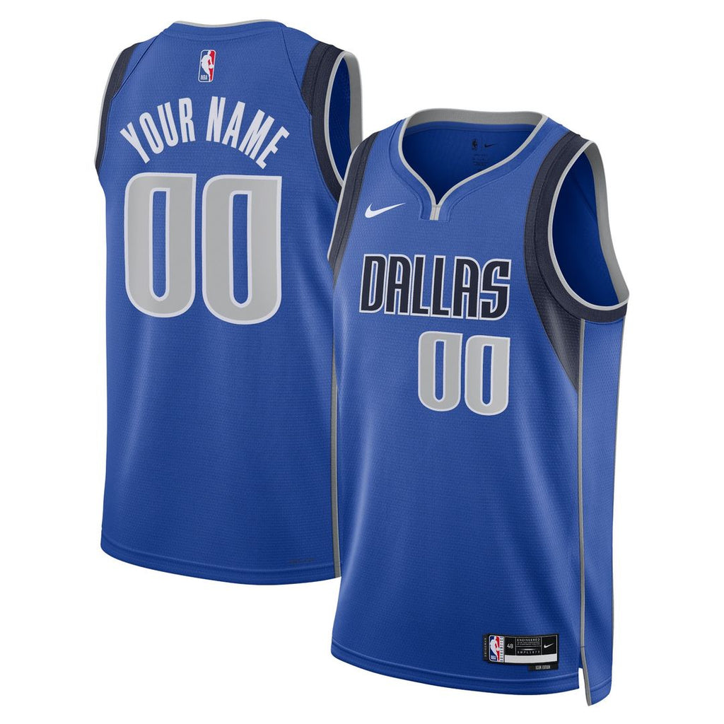 Dallas Mavericks Nike Unisex Swingman Custom Jersey White product image 7