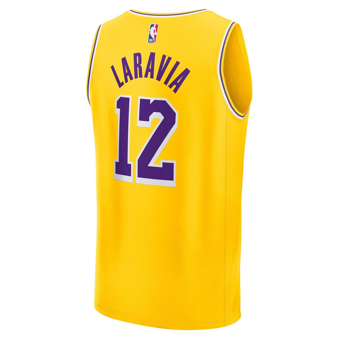 Los Angeles Lakers Jake LaRavia Fanatics Fast Break Replica product image 3