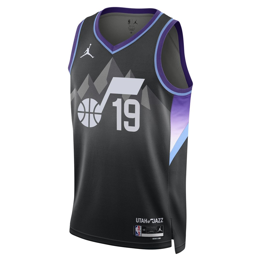 Utah Jazz Ace Bailey Jordan Brand Unisex Swingman Player product image 2