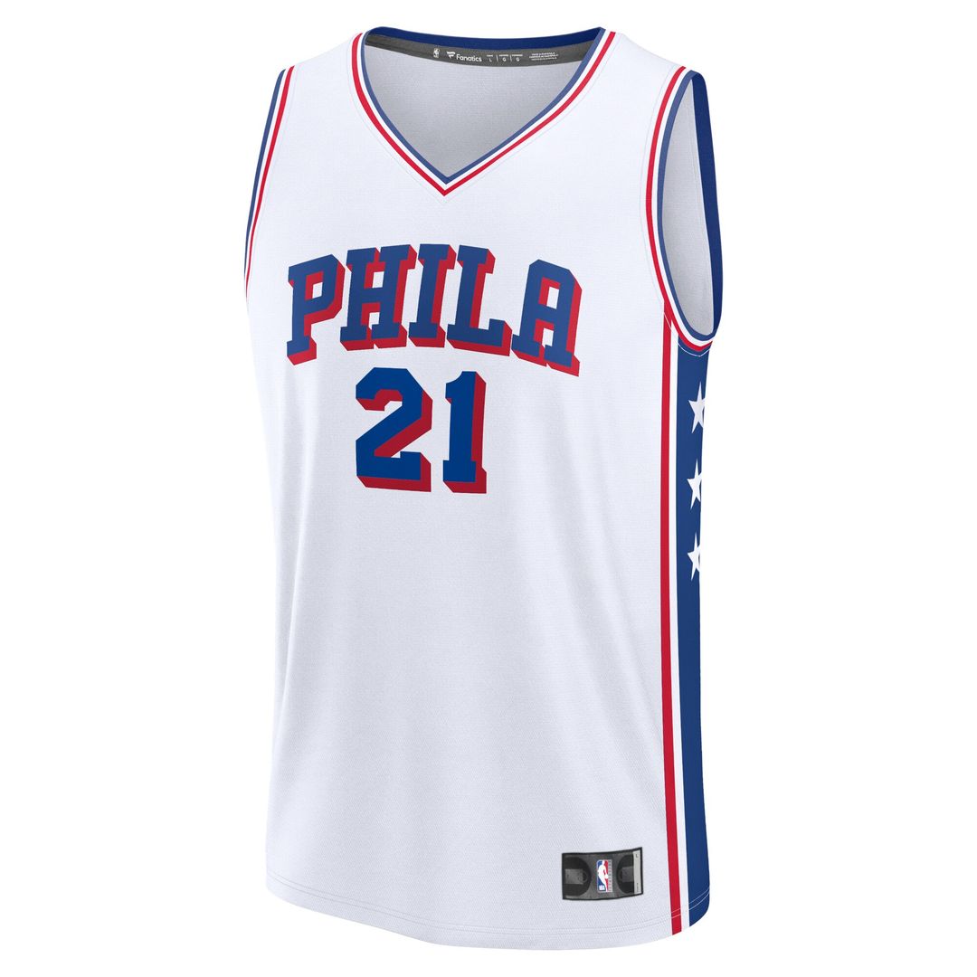 Philadelphia 76ers Joel Embiid Fanatics Fast Break Replica product image 2
