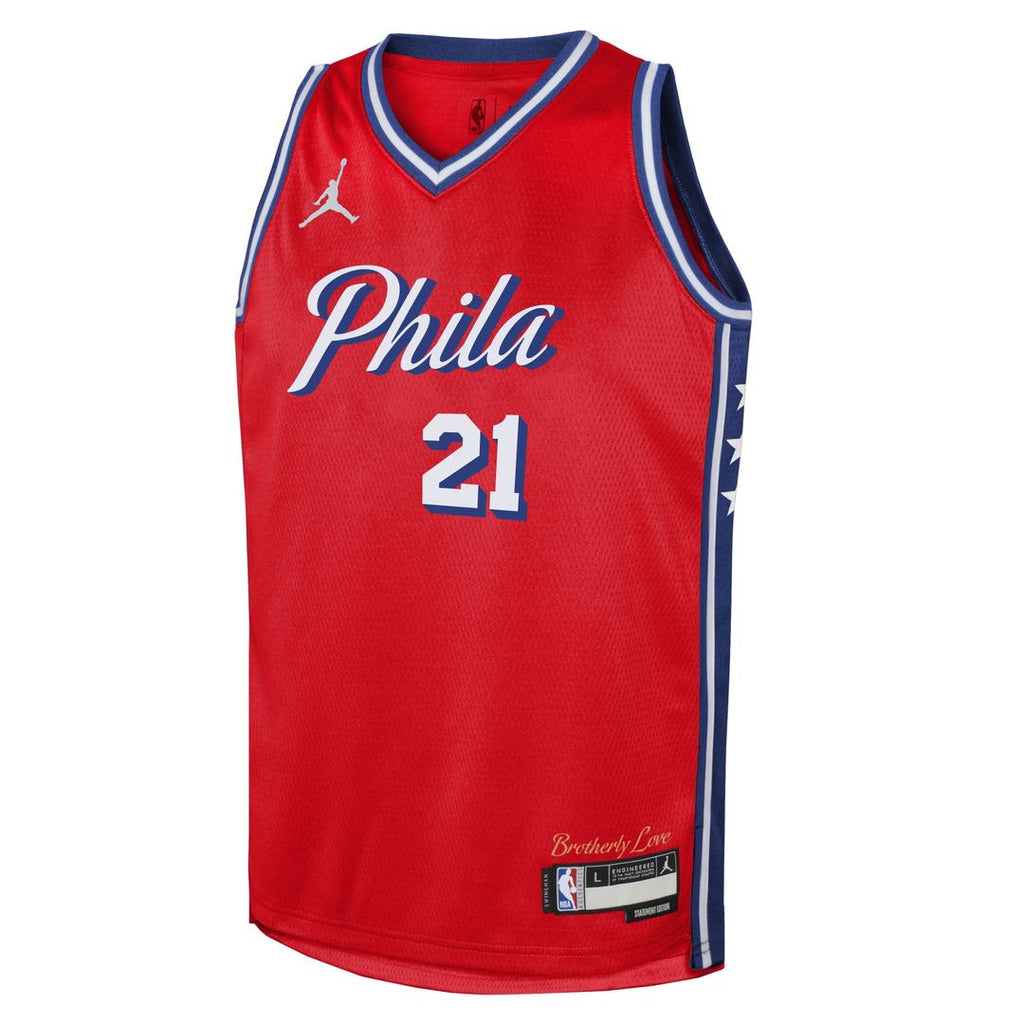 Philadelphia 76ers Joel Embiid Jordan Brand Youth Swingman product image 2