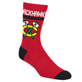 Chicago Blackhawks Reebok Men Crew Socks product image 1, provided for visual reference and product detail review