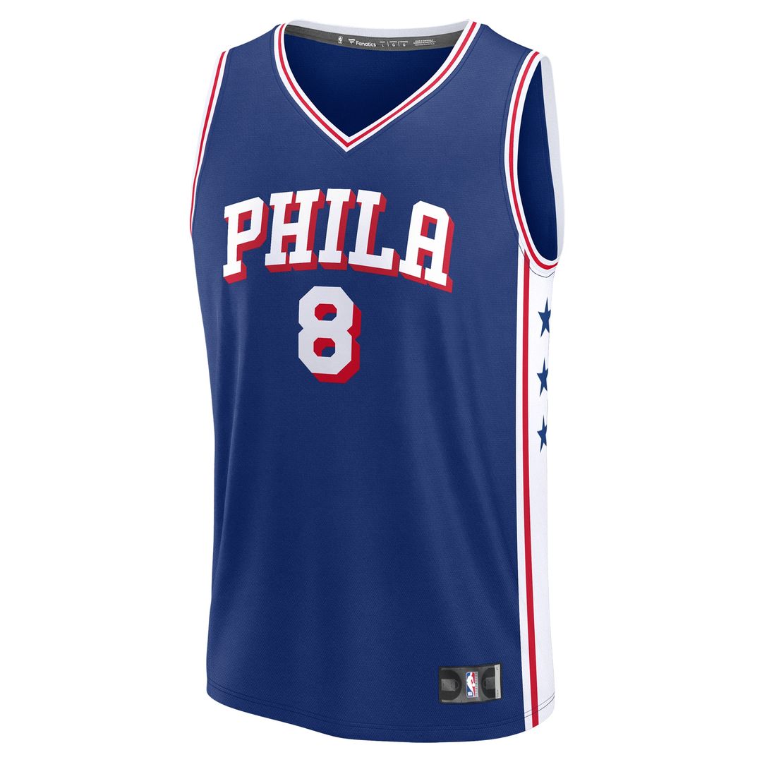 Philadelphia 76ers Paul George Fanatics Fast Break Replica product image 2