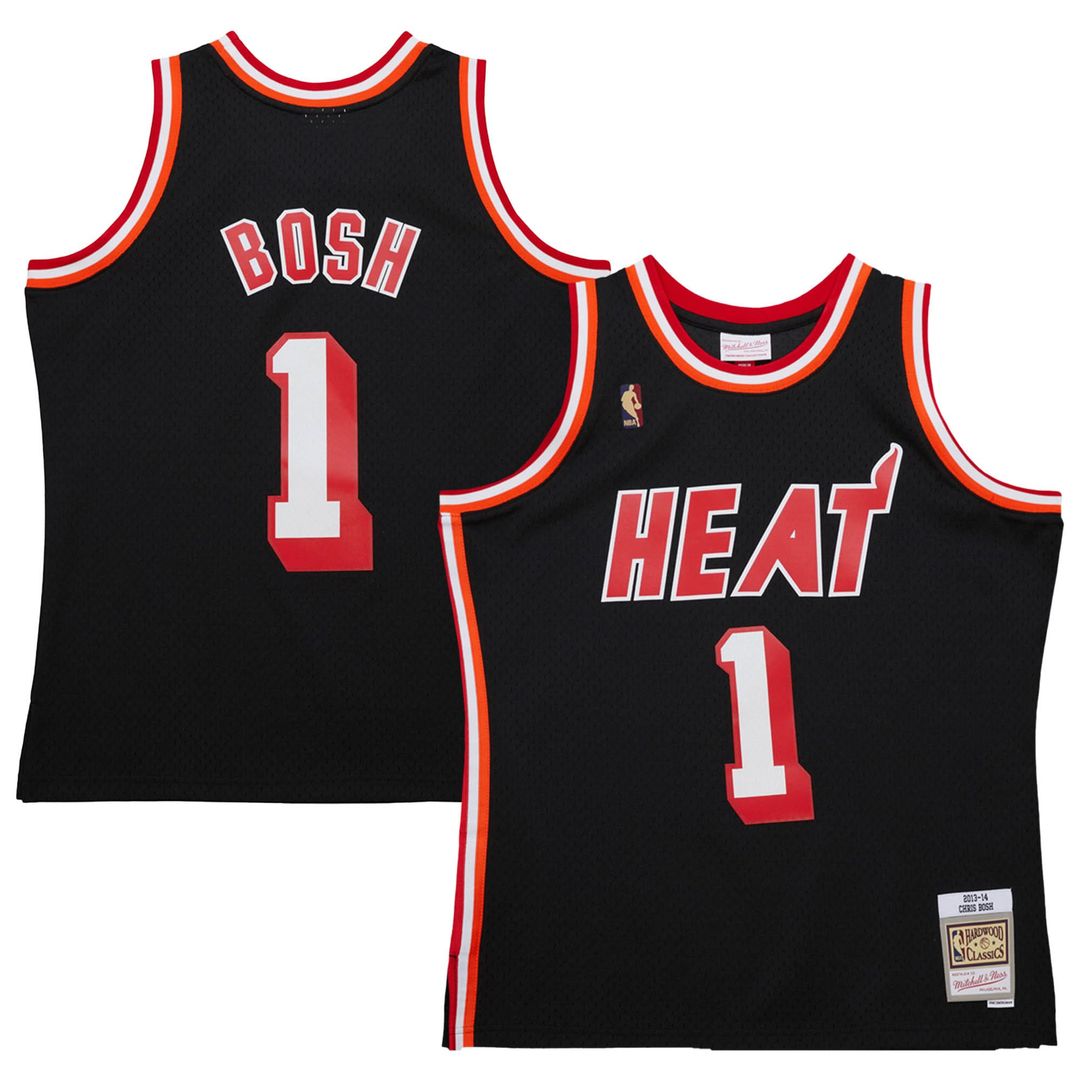 Miami Heat Chris Bosh Mitchell & Ness 2013/14 Hardwood product image 1