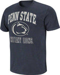 Penn State Nittany Lions Navy Outfield Slub Knit T-Shirt product image 1, provided for visual reference and product detail