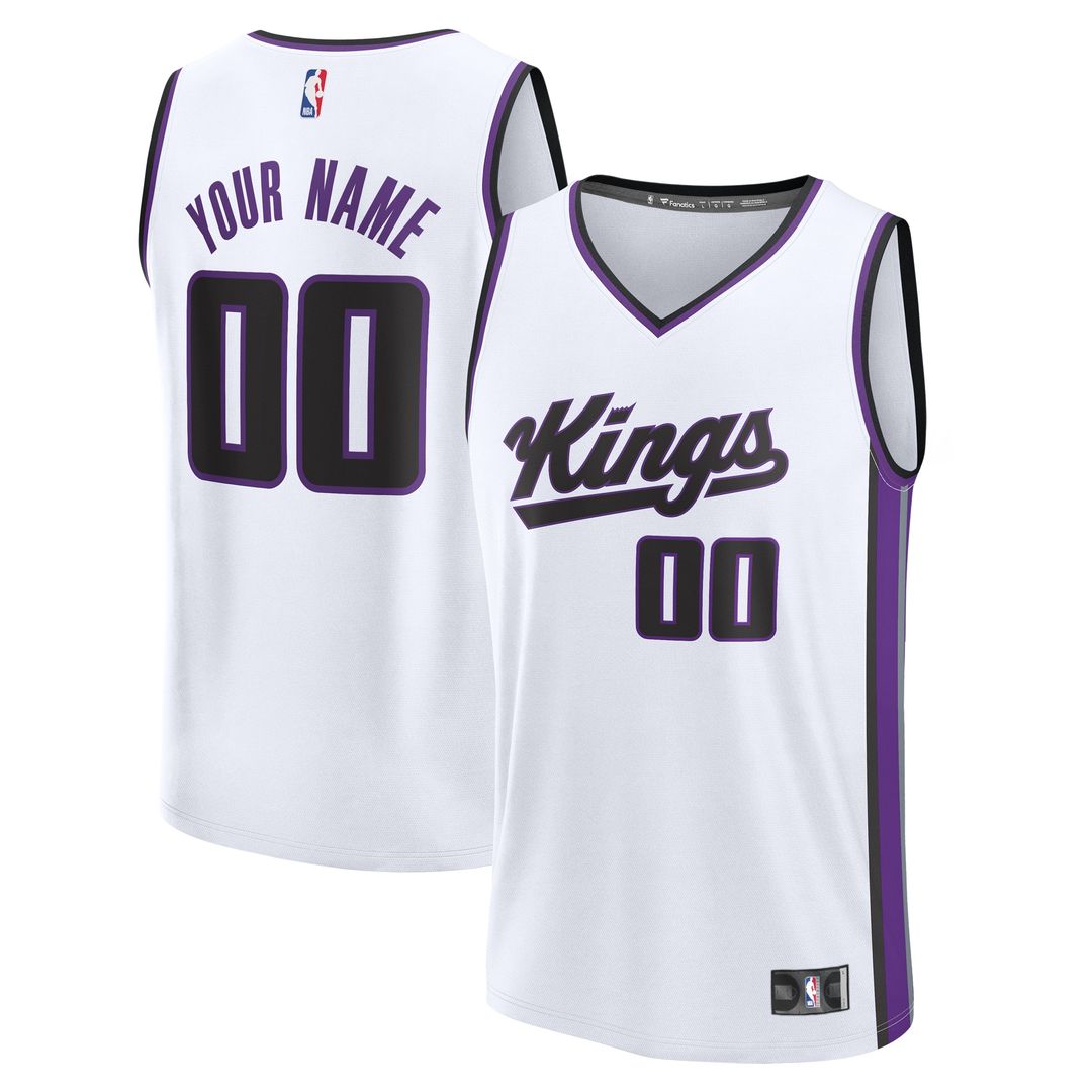 Sacramento Kings Fanatics Fast Break Custom Jersey - Icon product image 10