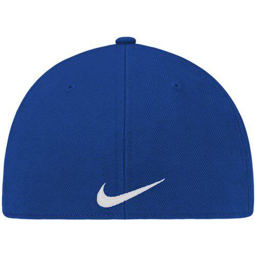NIKE Kentucky Wildcats Royal Blue Swoosh Flex Hat product image 2, provided for visual reference and product detail review