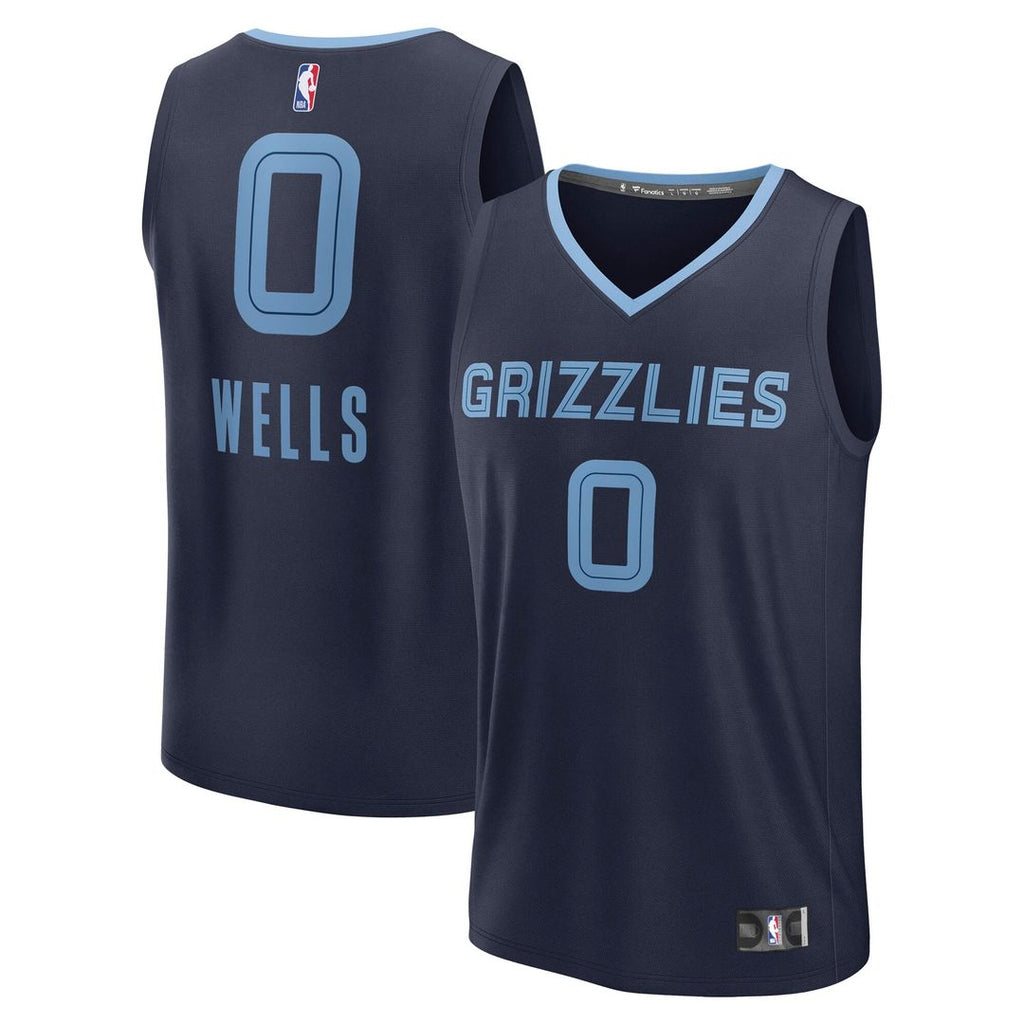 Memphis Grizzlies Jaylen Wells Fanatics Fast Break Replica product image 1