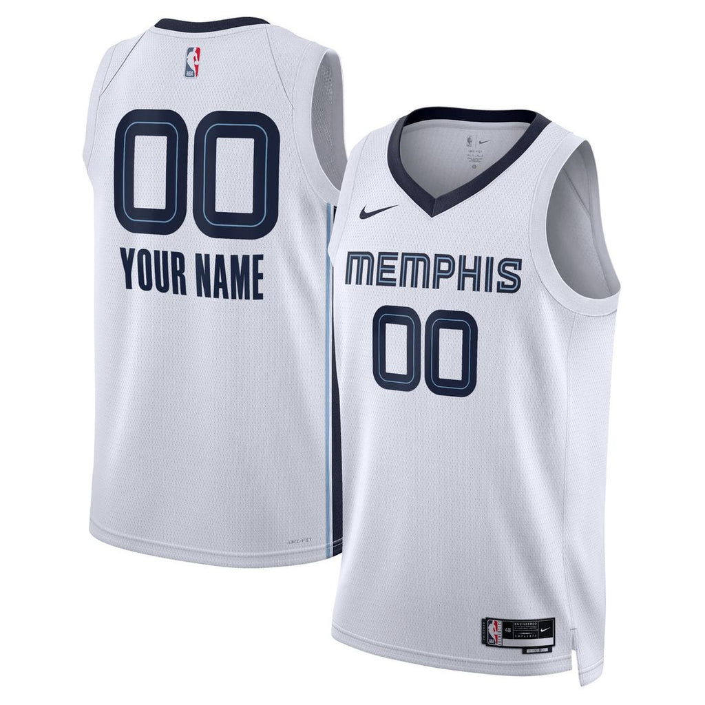 Memphis Grizzlies Nike Unisex Swingman Custom Jersey White product image 1