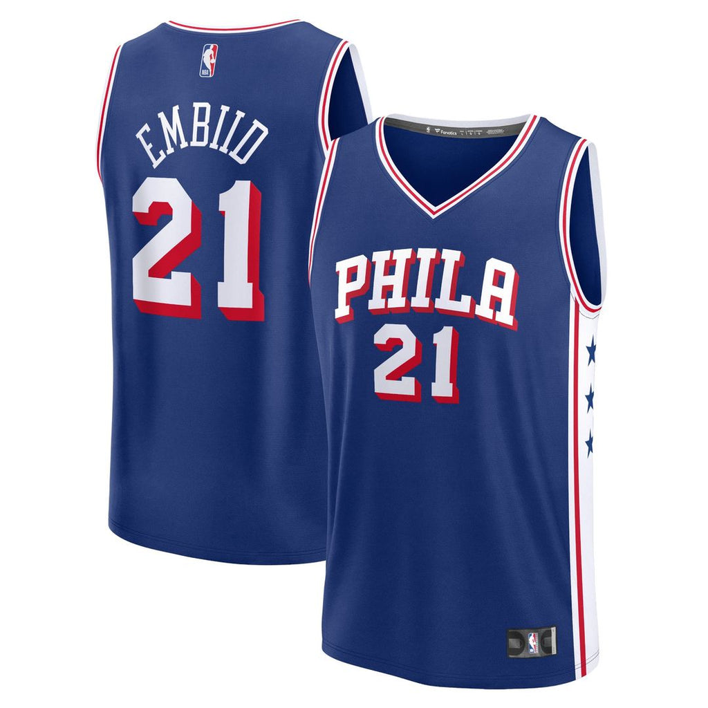 Philadelphia 76ers Joel Embiid Fanatics Fast Break Replica product image 7