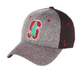 Stanford Cardinal Zephyr Graphite Two Tone Stretch Fit Hat product image 1, provided for visual reference and product detail