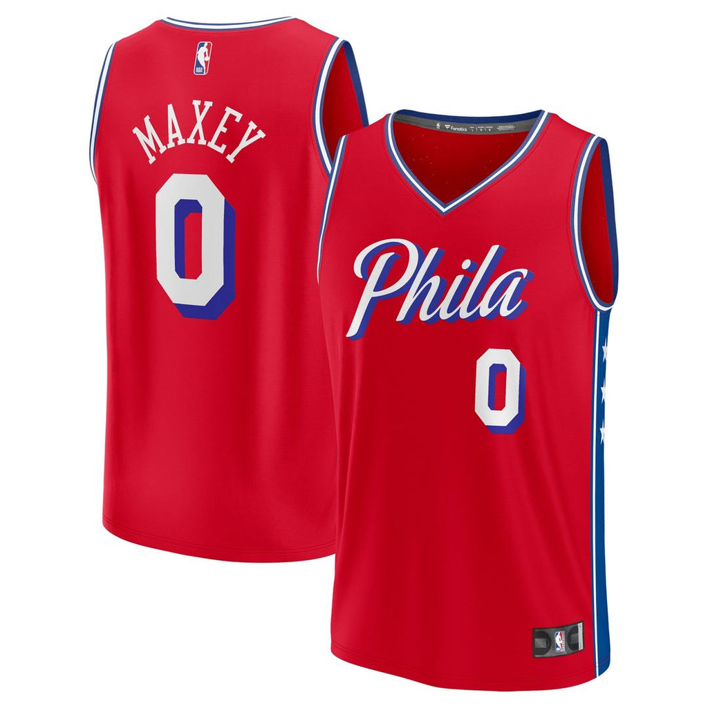 Philadelphia 76ers Tyrese Maxey Fanatics Youth Fast Break product image 1
