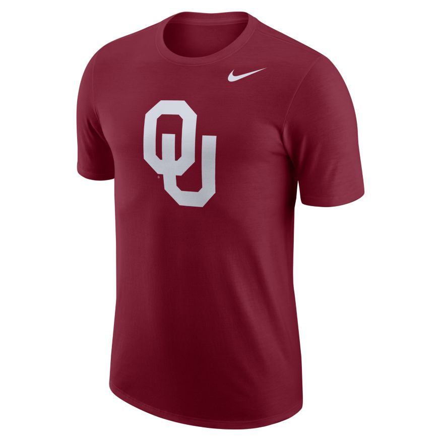 Nike Oklahoma Sooners Logo T-Shirt for Men product image 1, provided for visual reference and product detail review