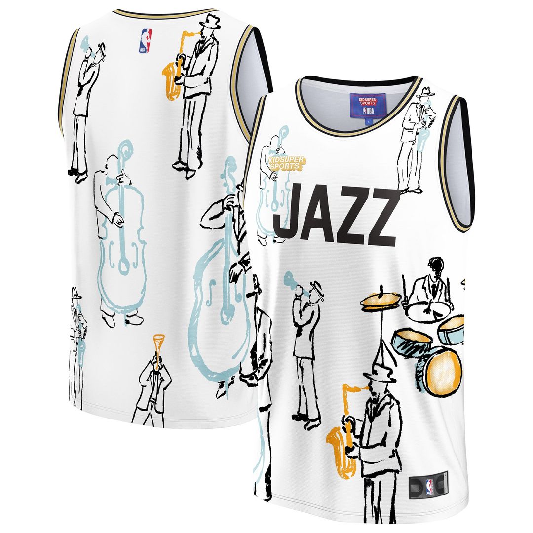 Utah Jazz NBA & KidSuper Studios by Fanatics Unisex product image 1