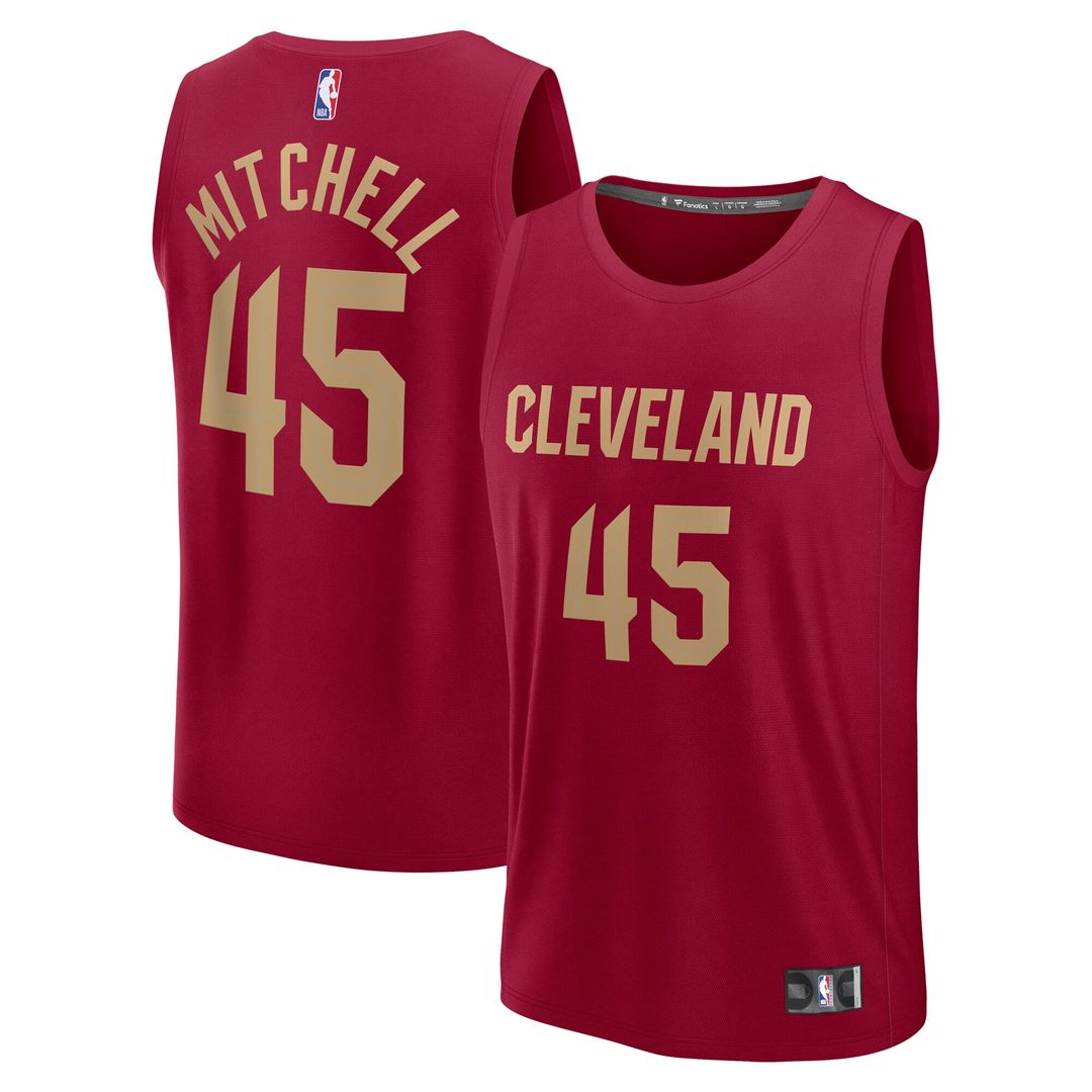 Cleveland Cavaliers Donovan Mitchell Fanatics Youth Fast product image 1