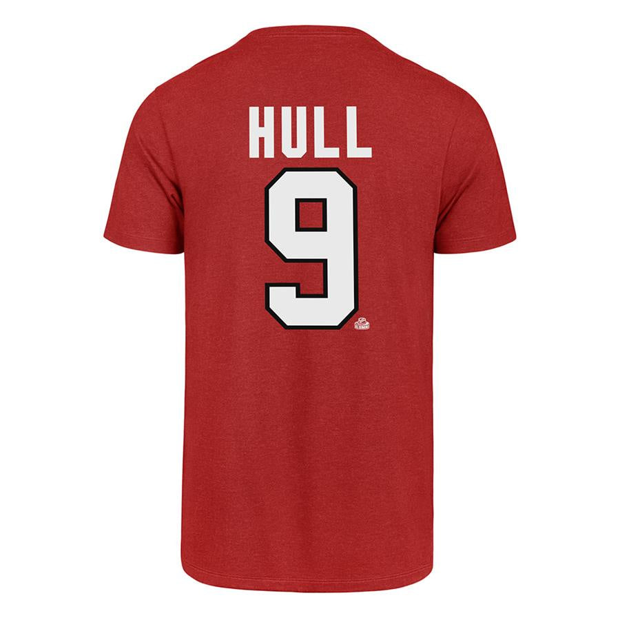 Chicago Blackhawks Bobby Hull Name And Number Club T-Shirt By ’47 Brand product image 1, provided for visual reference and