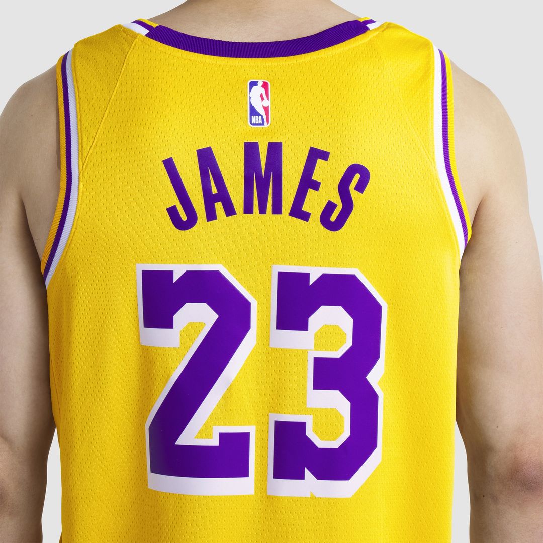 Los Angeles Lakers LeBron James Nike Unisex Swingman Jersey product image 11