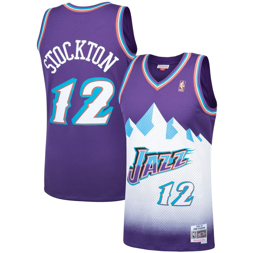 Utah Jazz John Stockton Mitchell & Ness Hardwood Classics product image 1