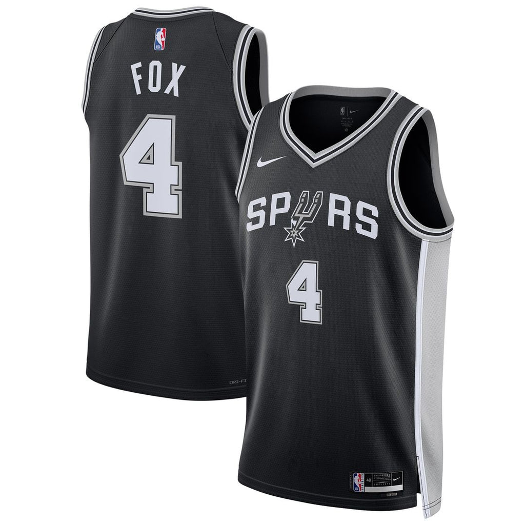 San Antonio Spurs De'Aaron Fox Nike Unisex Swingman Player product image 1
