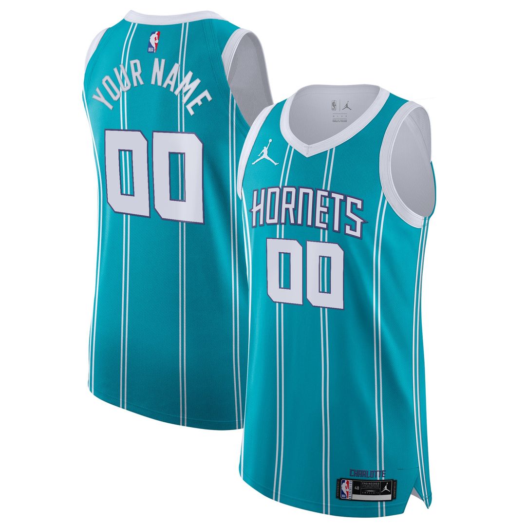 Charlotte Hornets Jordan Brand 2020/21 Authentic Custom product image 1