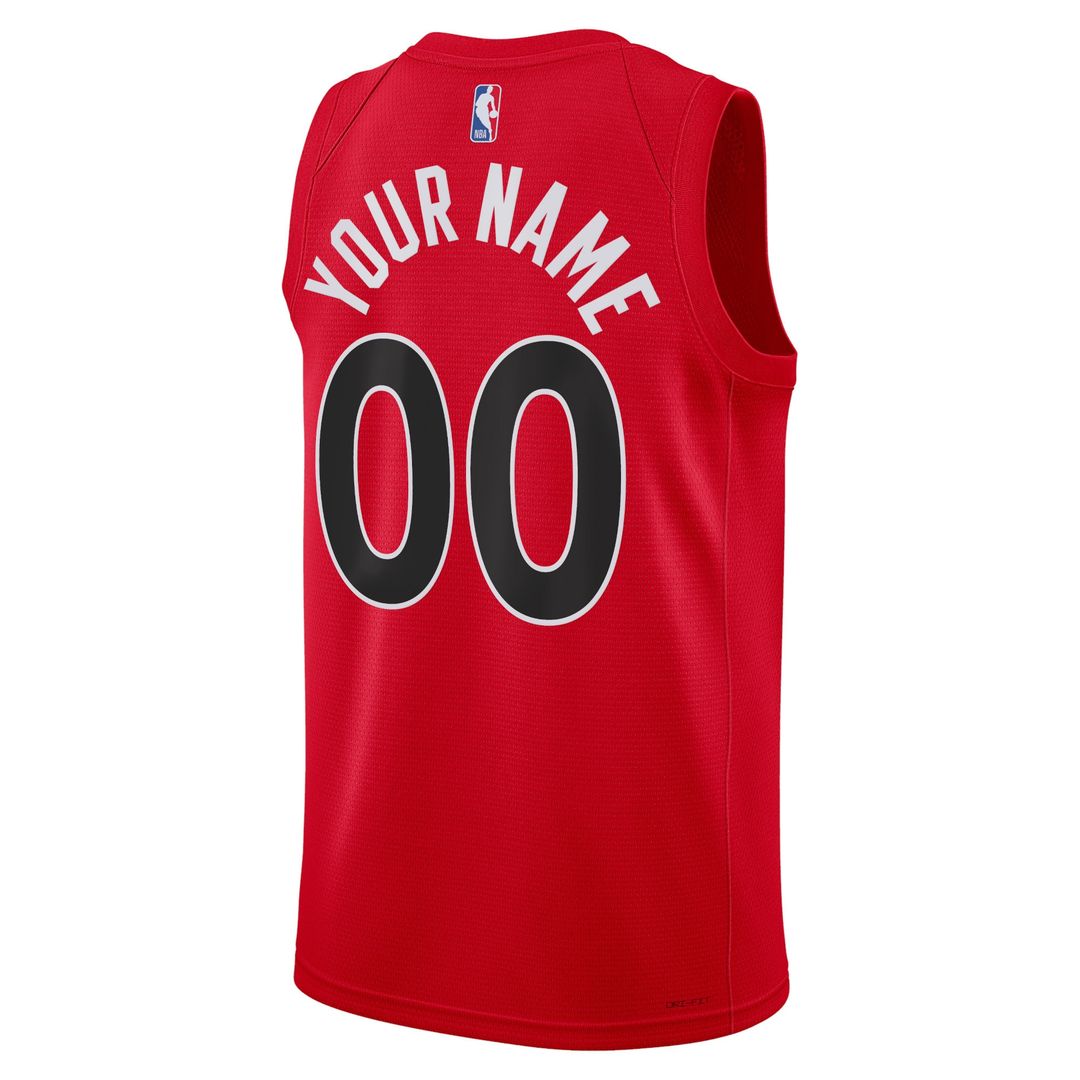 Toronto Raptors Nike Unisex Swingman Custom Jersey Red product image 6