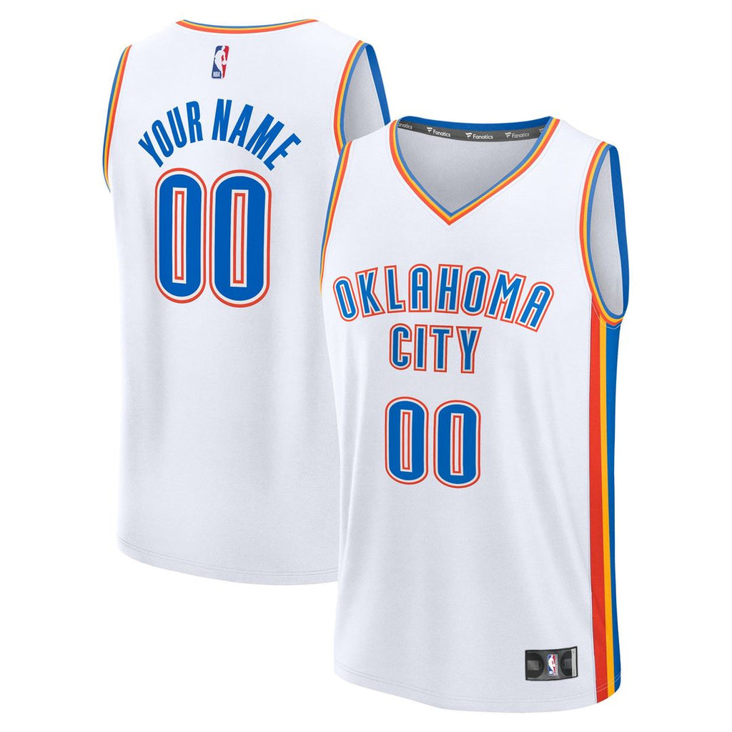 Oklahoma City Thunder Fanatics Fast Break Custom Jersey product image 1