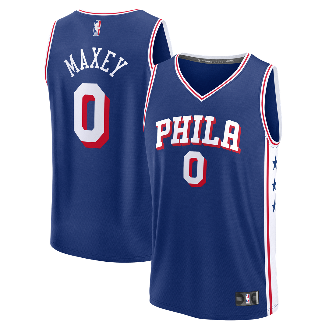 Philadelphia 76ers Tyrese Maxey Fanatics Fast Break Replica product image 1