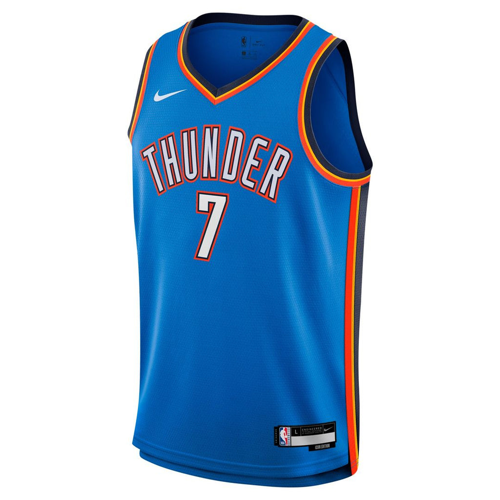 Oklahoma City Thunder Chet Holmgren Nike Youth Swingman product image 2