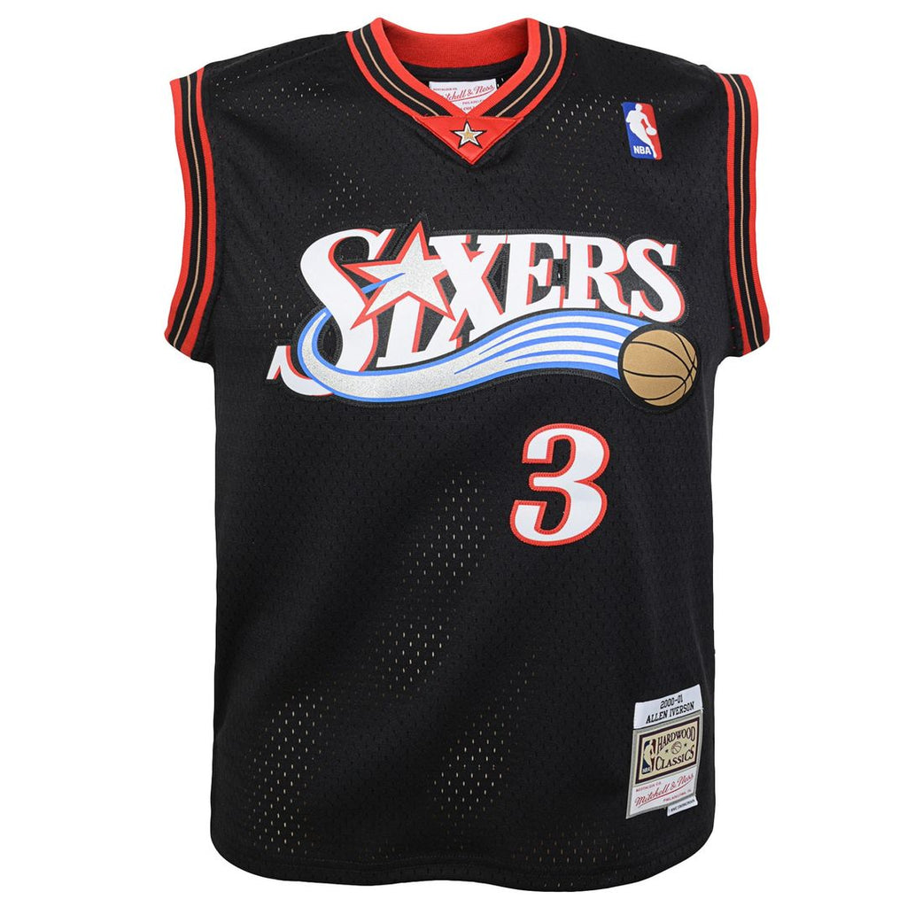 Philadelphia 76ers Allen Iverson Mitchell & Ness Youth 2000 product image 2