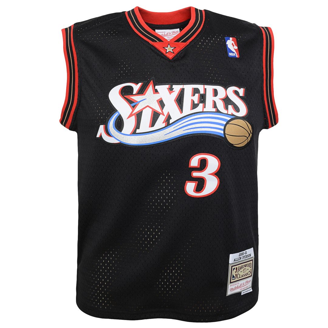 Philadelphia 76ers Allen Iverson Mitchell & Ness Youth 2000 product image 2