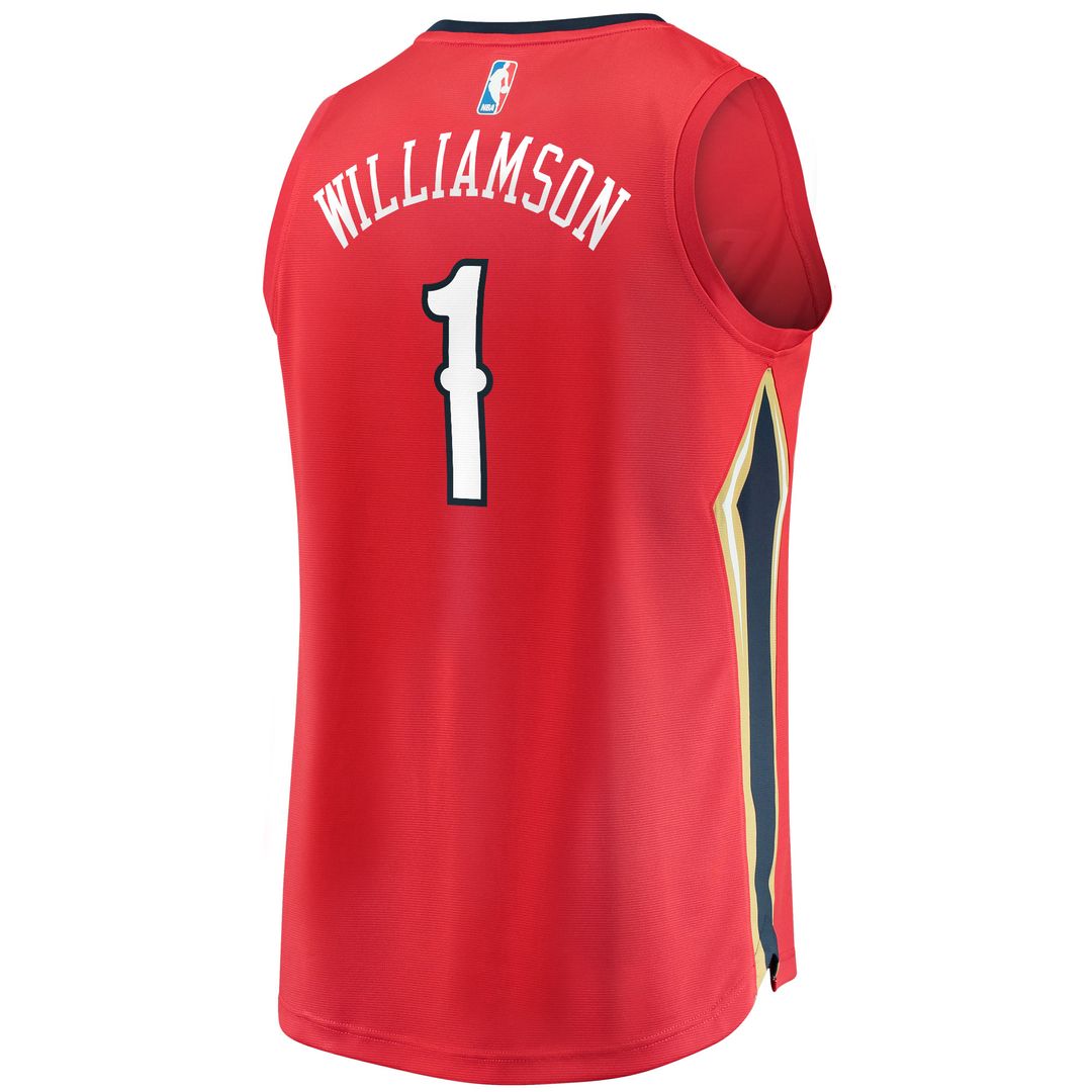 New Orleans Pelicans Zion Williamson Fanatics Replica Fast product image 6