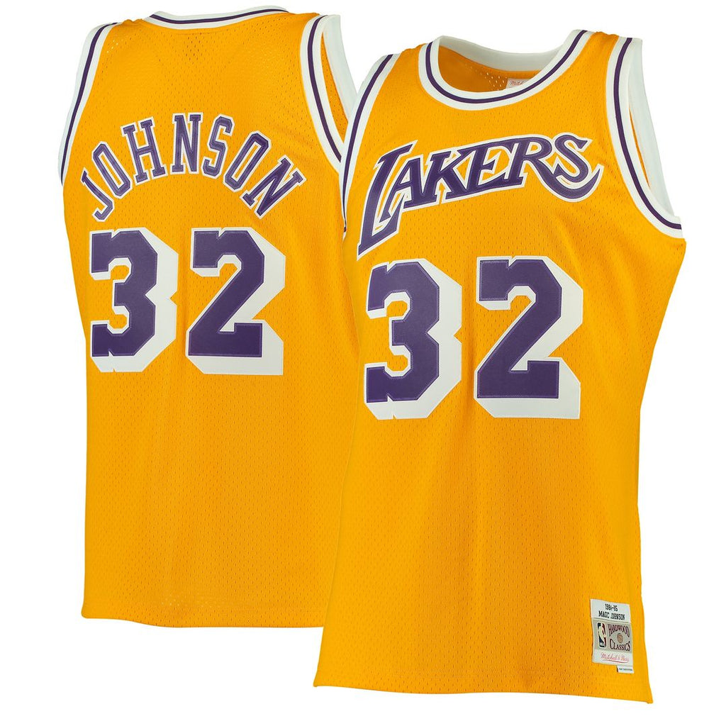 Los Angeles Lakers Magic Johnson Mitchell & Ness 1984/85 product image 7