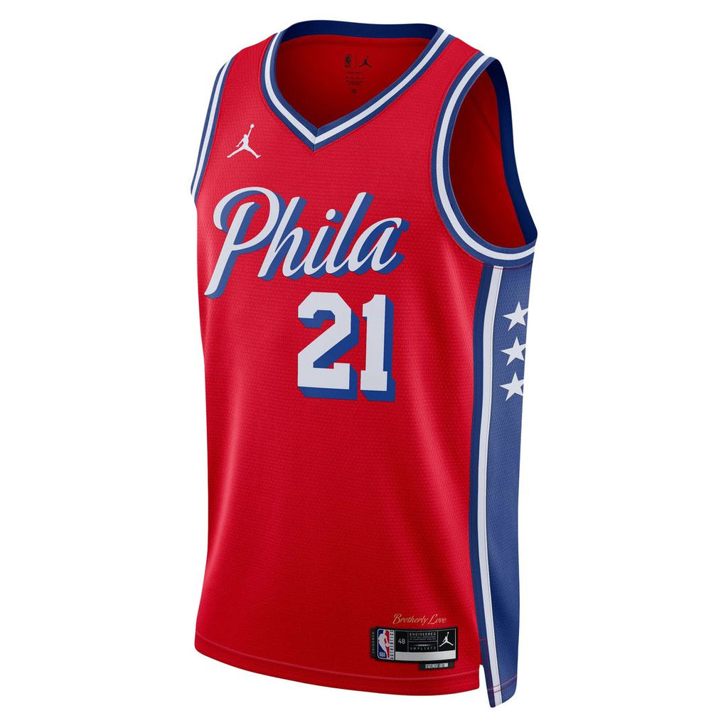 Philadelphia 76ers Joel Embiid Jordan Brand Unisex Swingman product image 2