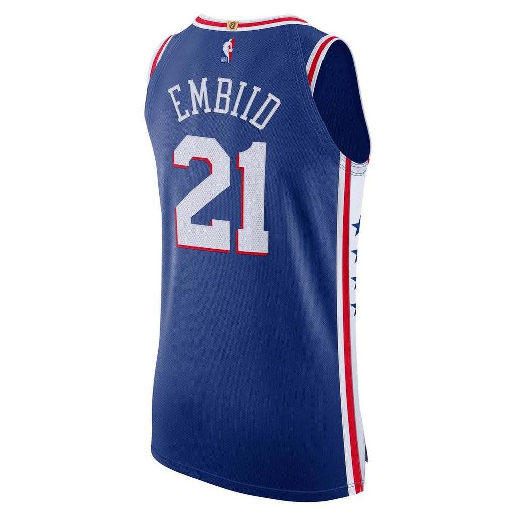 Philadelphia 76ers Joel Embiid Nike Authentic Jersey - Icon product image 3