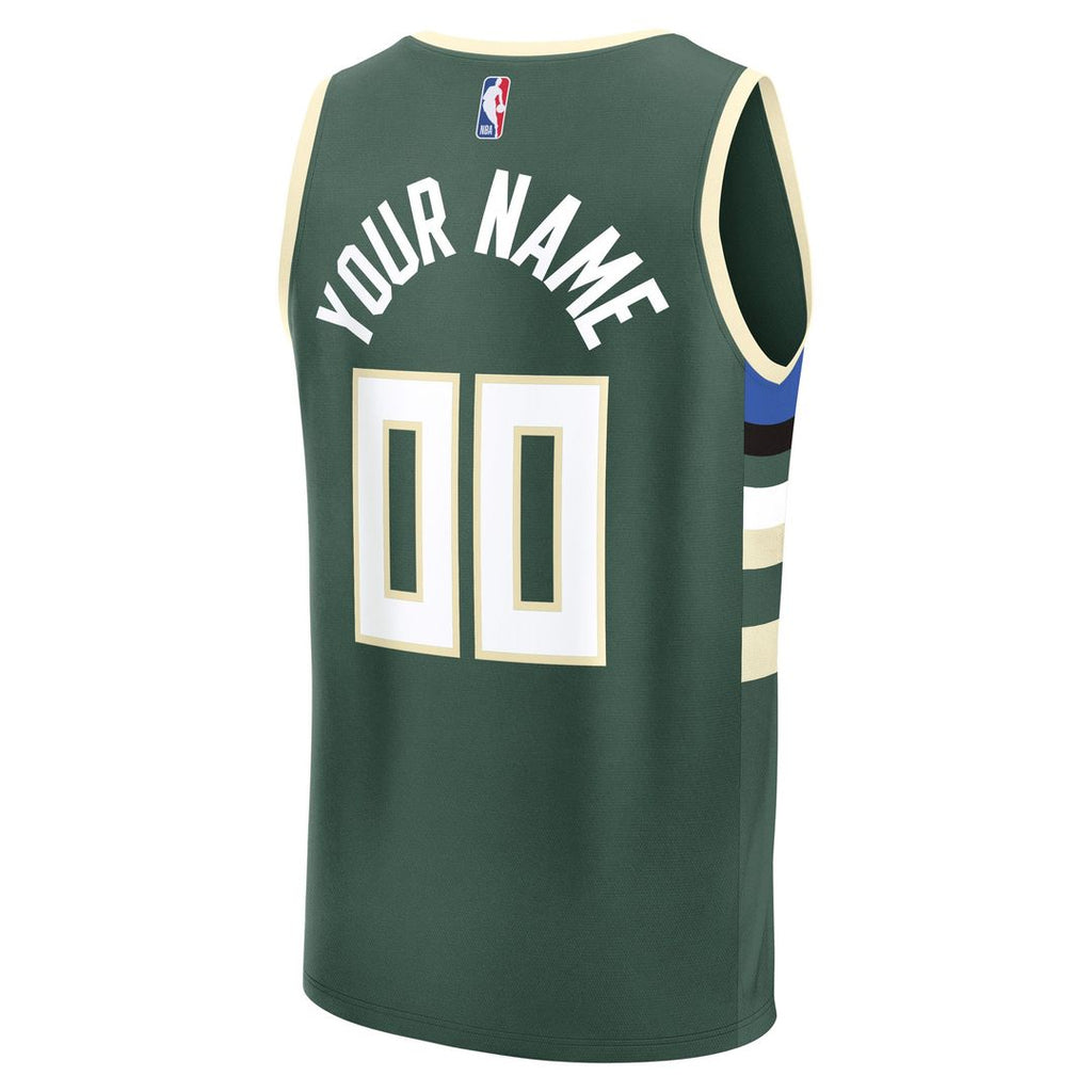 Milwaukee Bucks Fanatics Youth Fast Break Custom Replica product image 6