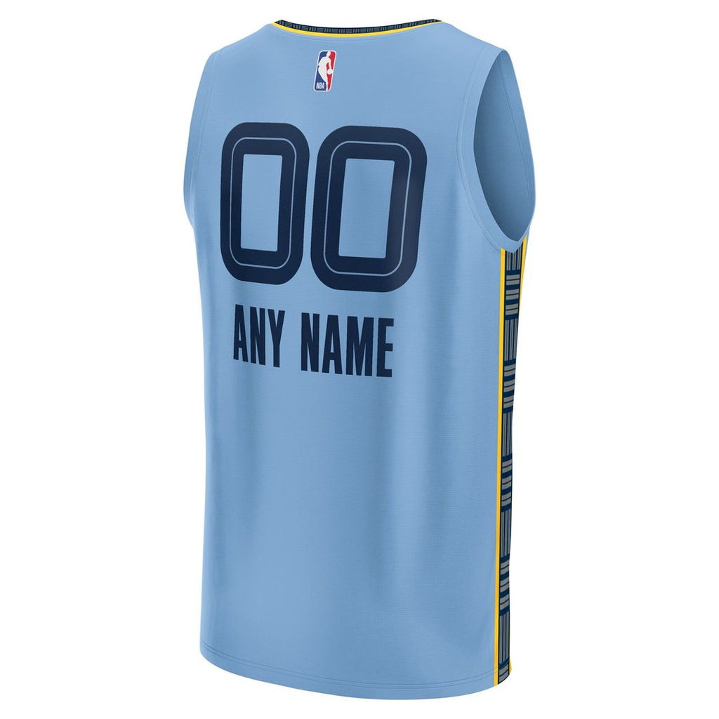 Memphis Grizzlies Fanatics Custom Fast Break Jersey product image 3