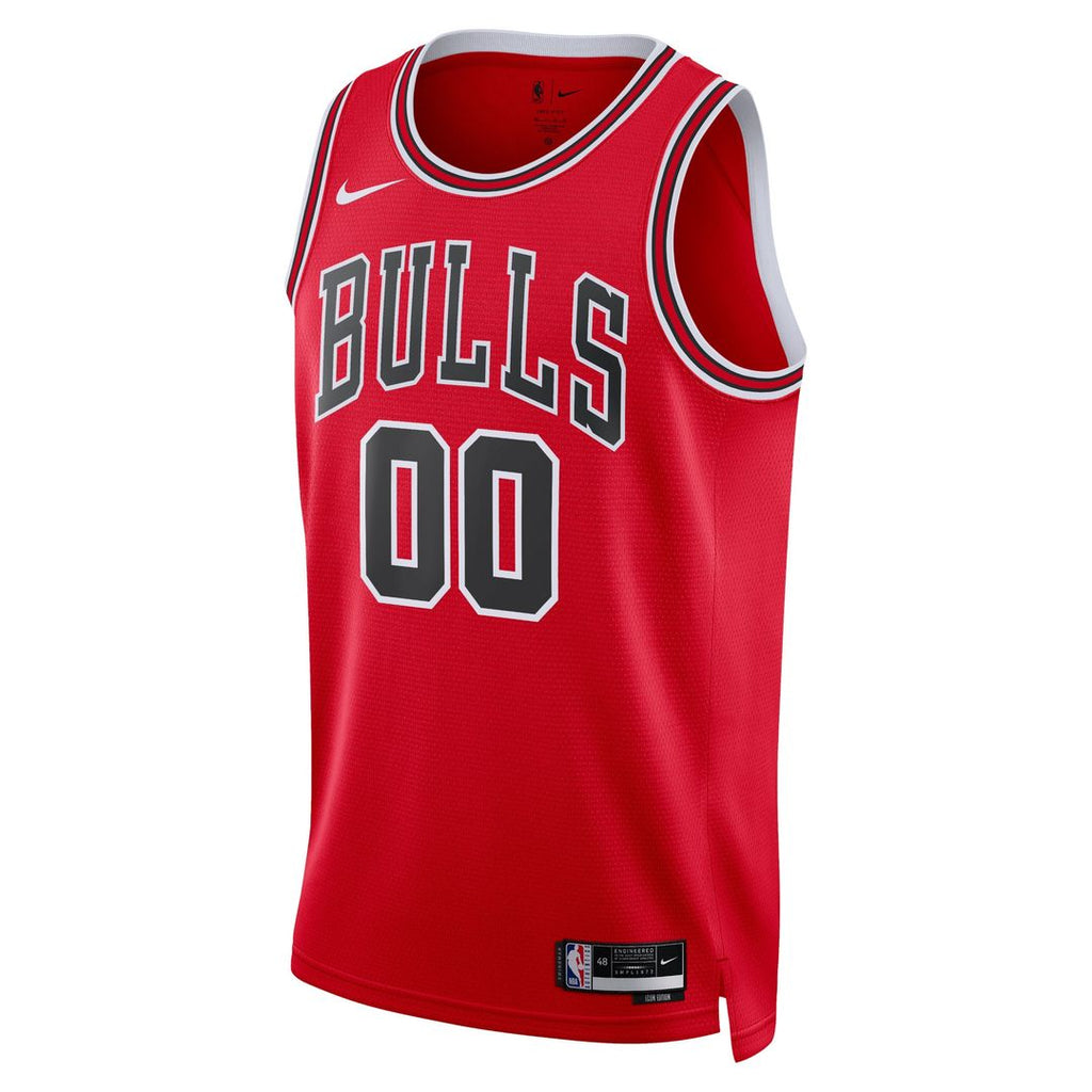 Chicago Bulls Nike Unisex Swingman Custom Jersey Red - Icon product image 2
