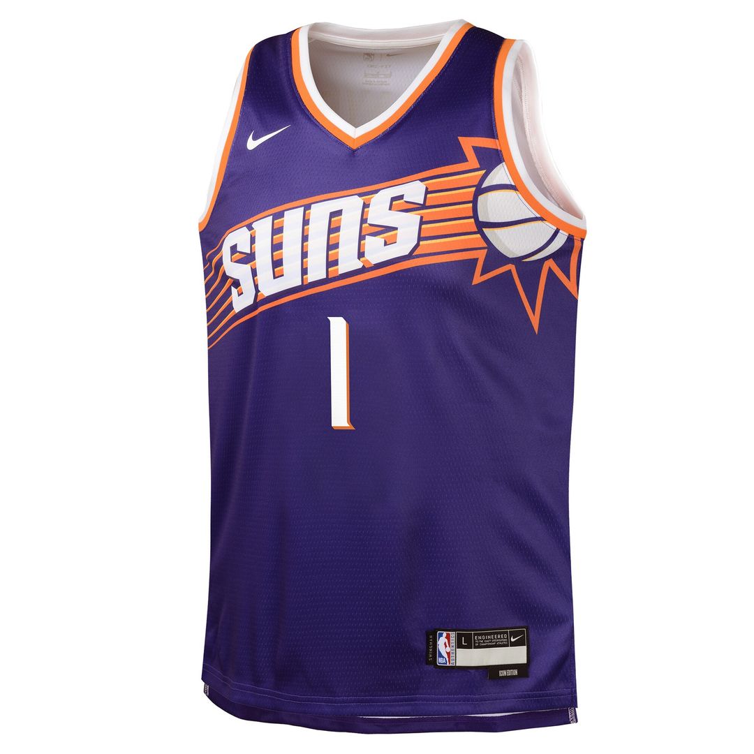 Phoenix Suns Devin Booker Nike Youth Swingman Jersey - Icon product image 2