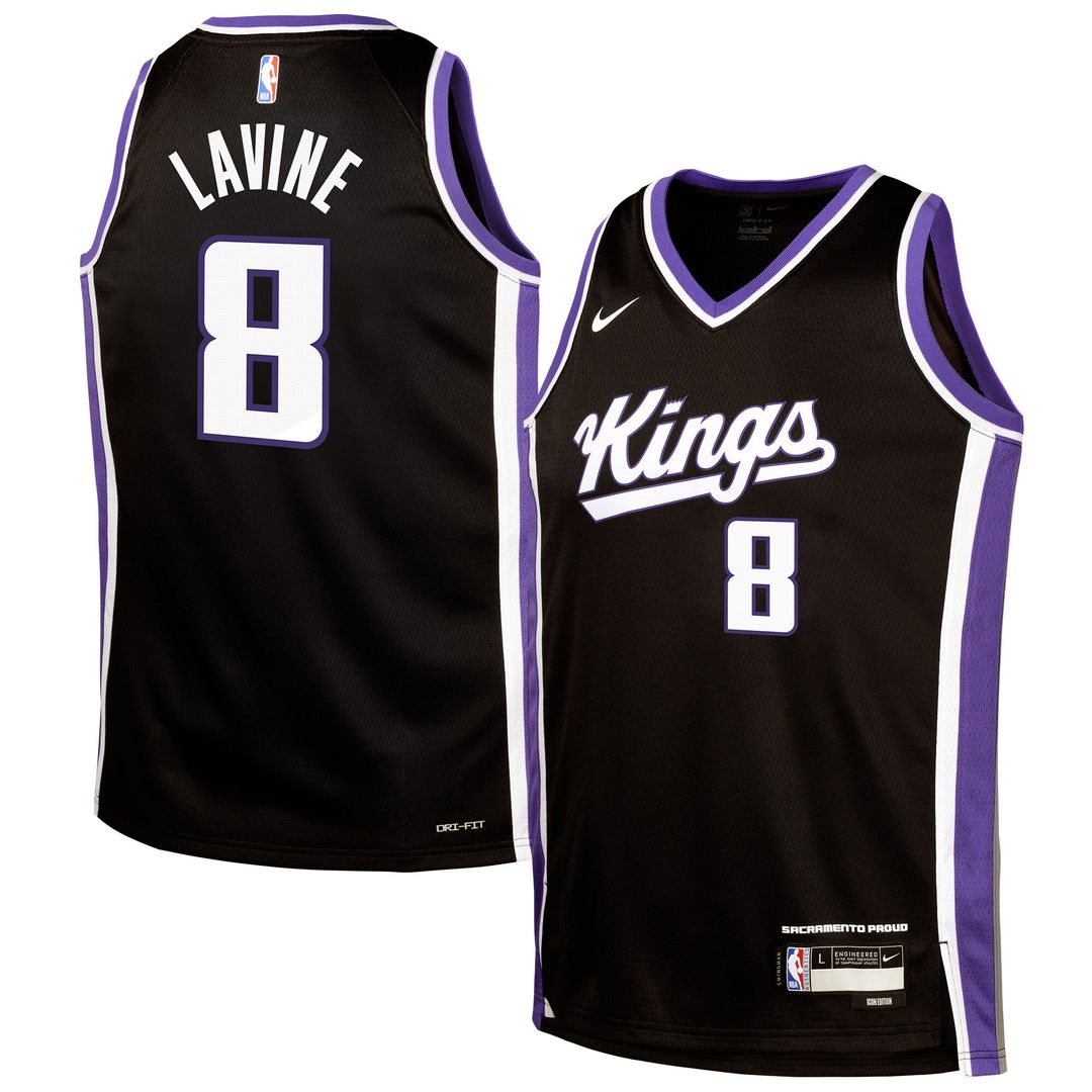 Sacramento Kings Zach LaVine Nike Youth Swingman Jersey product image 1