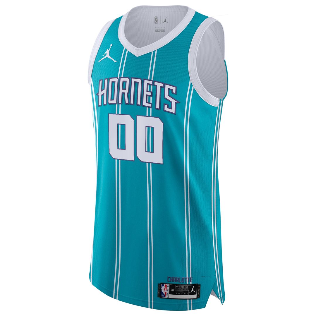 Charlotte Hornets Jordan Brand 2020/21 Authentic Custom product image 2
