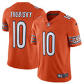 Nike Mitchell Trubisky Orange Chicago Bears Alternate Vapor Untouchable Limited Player Jersey for Men product image 1,