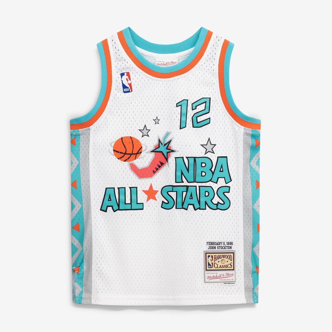 John Stockton 1996 NBA All - Star Game Mitchell & Ness product image 2