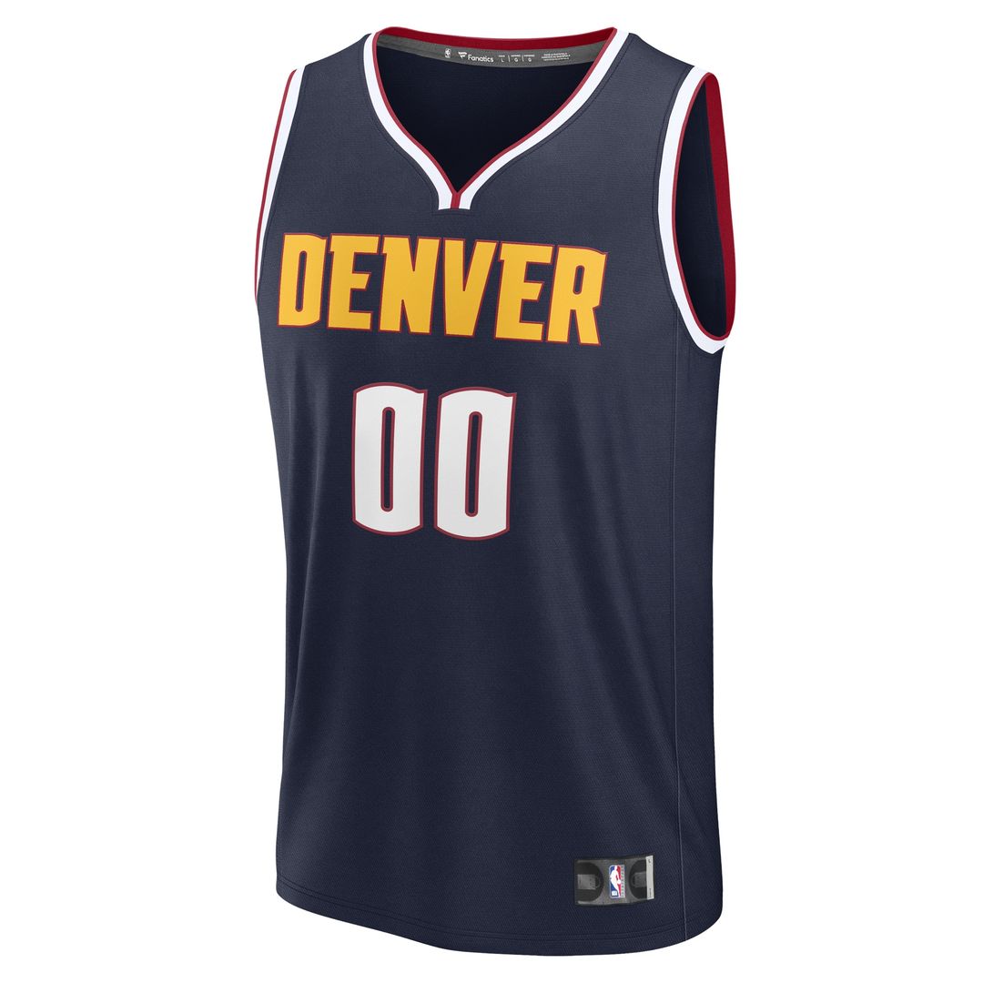 Denver Nuggets Fanatics Fast Break Custom Jersey - Icon product image 2